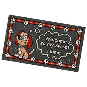 Zerbino Ingresso Gomma Moderno Interno Esterno Asciugapassi Antiscivolo Made In Italy Dis.D