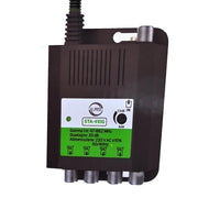 AMPLIFICATORE SDOPPIATORE SEGNALE TV VIDEO SEGNALE ANTENNA IN-OUT CATV 4 USCITE