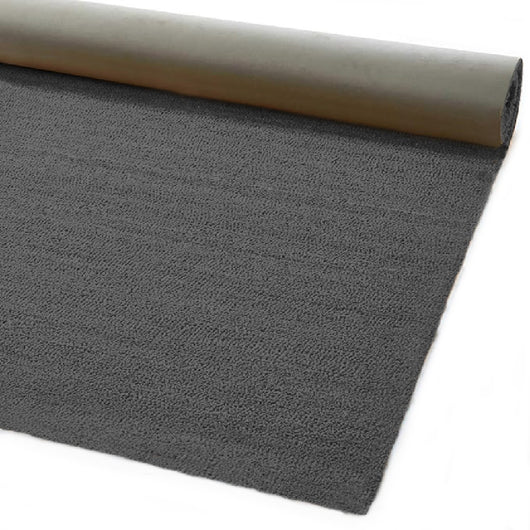 Zerbino Cocco Naturale Colorato Antiscivolo Su Misura Tappeto Ingresso Entrata 50x70 cm Grigio