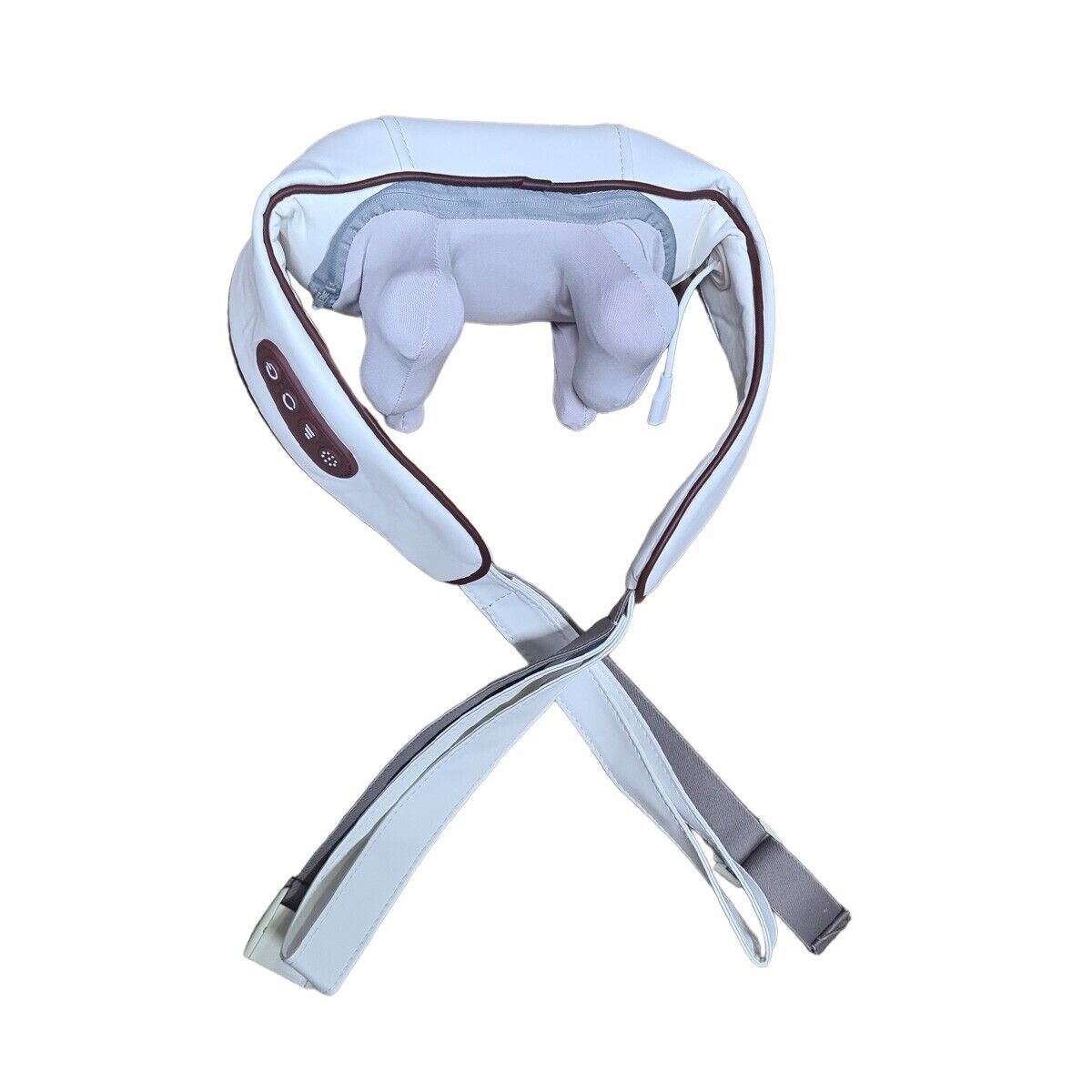 MASSAGGIATORE SHIATSU CERVICALE COLLO GAMBE GLUTEI SCHIENA RICARICABILE 1800mAh