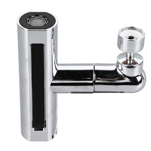 PROLUNGA PER RUBINETTO DA CUCINA LAVANDINO BAGNO CASCATA 4 IN 1 GIREVOLE 360°