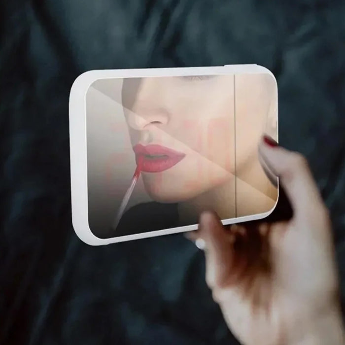 OROLOGIO SVEGLIA DIGITALE PROIETTORE ORARIO DISPLAY LED SPECCHIO ALLARME DS8590L