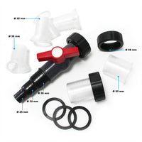 Filtro per laghetto a pressione UVC 55 Watt 60000 litri facile pulizia 16_0001906