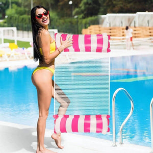 LETTINO POLTRONA SPIAGGIA MARE PISCINA AMACA GONFIABILE RELAX MATERASSINO SEDIA