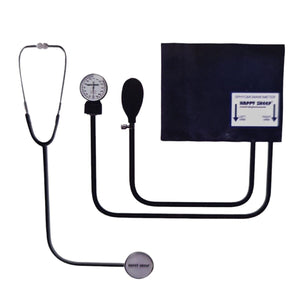 SFIGMOMANOMETRO ANEROIDE MISURATORE DI PRESSIONE CON STETOSCOPIO BORSA MANUALE