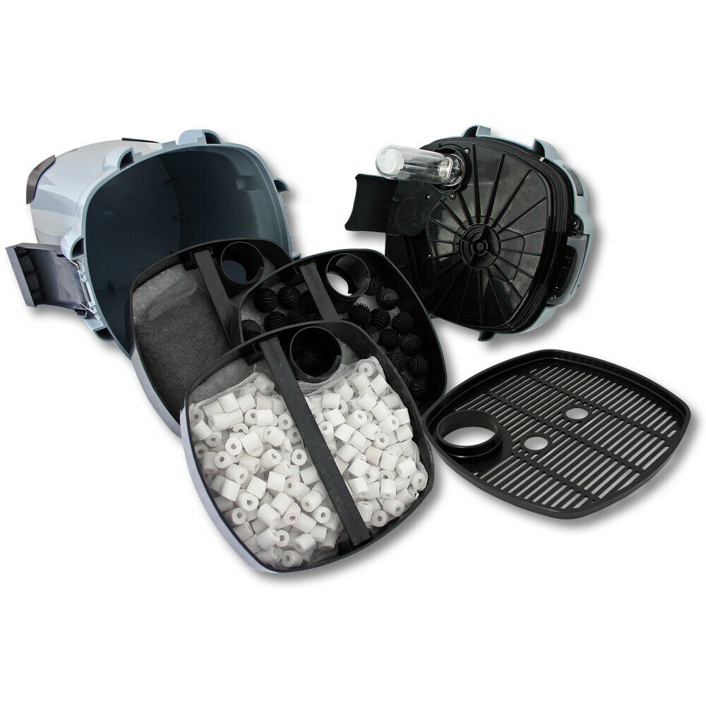 Pompa filtro per acquario biologico da esterno 1.000 litri all'ora 9 Watt CUV 16_0001744