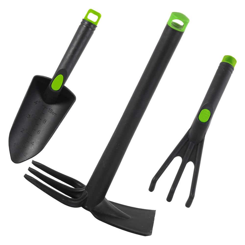 ATTREZZI DA GIARDINO IN SET 3 PZ