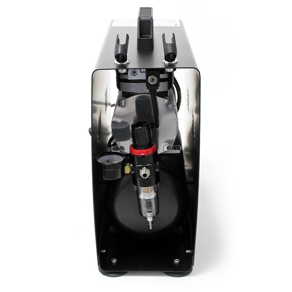 Compressore per aerografo bicilindrico con serbatoio 16_0001732