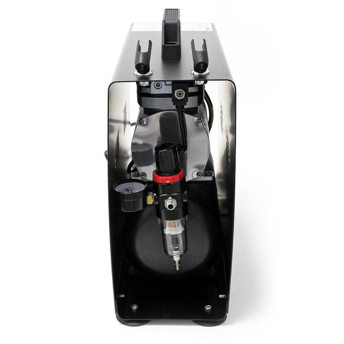 Compressore per aerografo bicilindrico con serbatoio 16_0001732