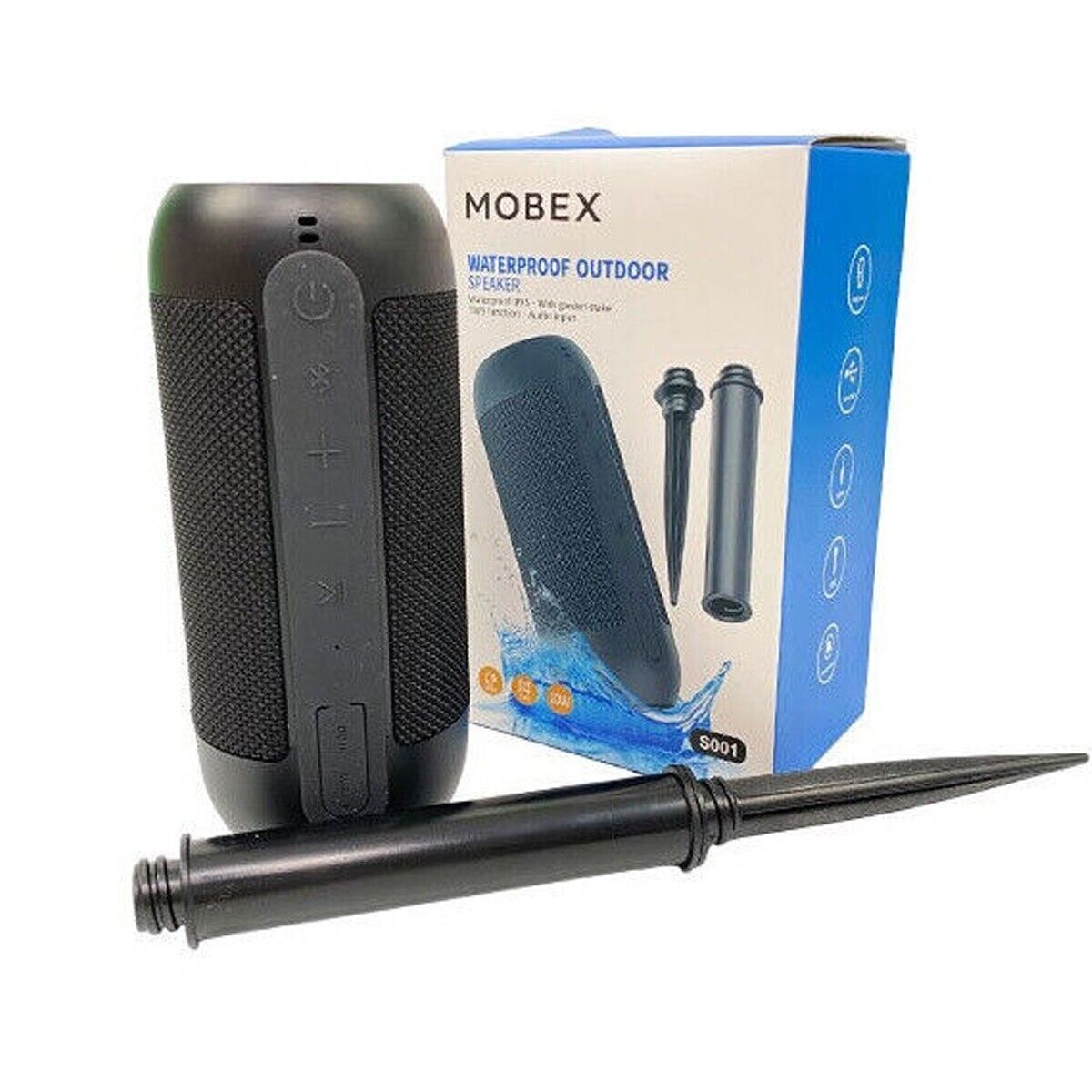 CASSA BLUETOOTH PICCHETTO SABBIA SPIAGGIA GIARDINO ESTERNO SPEAKER ALTOPARLANTE