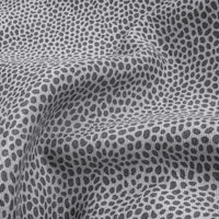 Telo Arredo Cotone Maculato Multiuso Copridivano Copritutto Coperta Picnic Grigio - 260X280 Cm