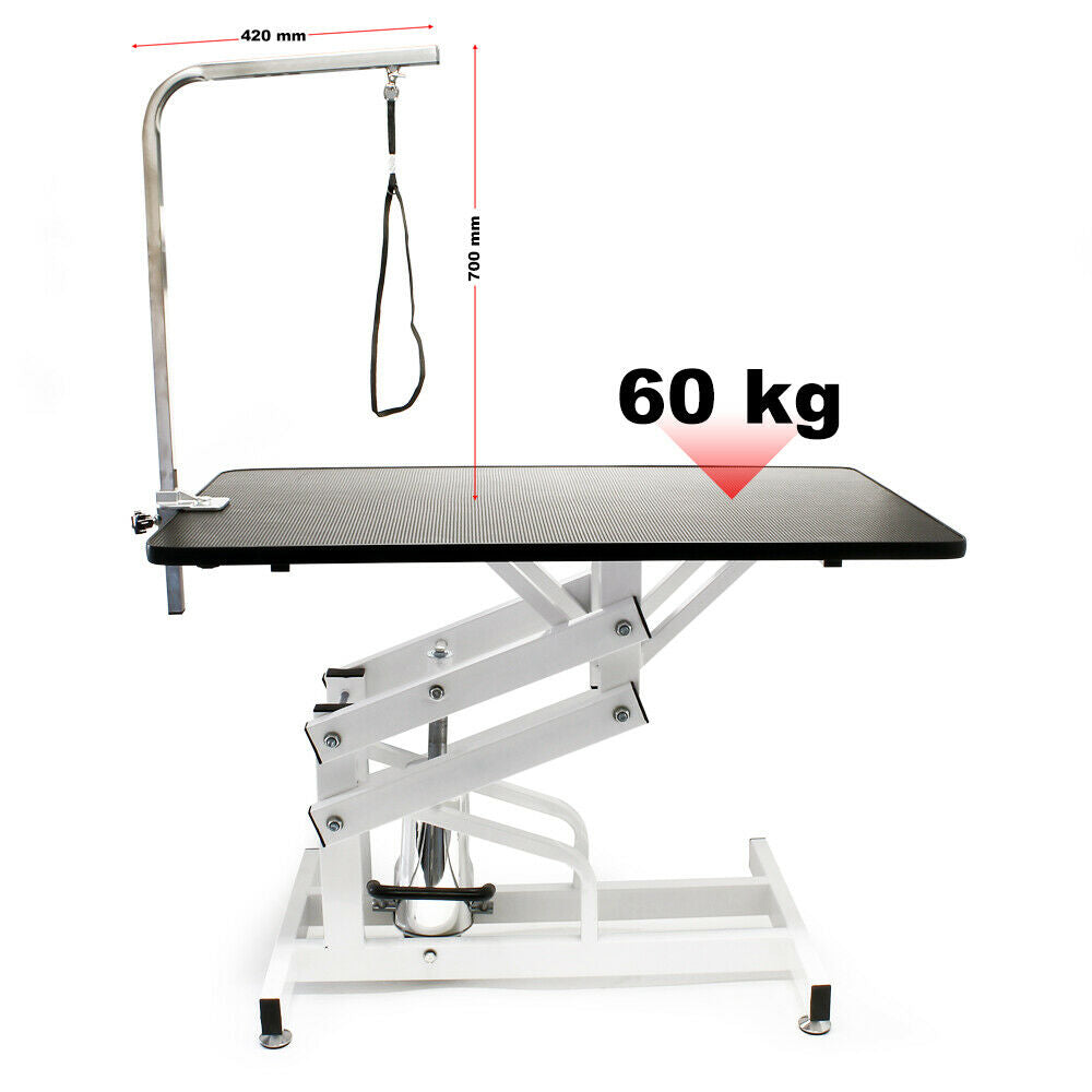 Tavolo da toelettatura idraulico pieghevole tavolo da toelettatura per cani e gatti tavolo da toelettatura 108 x 60 cm 16_0000534