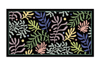 Zerbino Ingresso 40X70 cm Gomma Sostenibile Antiscivolo Pietre Mosaico Maioliche DIS_D