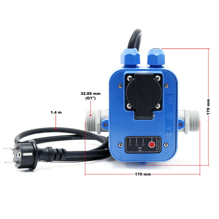 Pressostato epc-1.1 230v controllo pompa monofase installazione acqua sanitaria 16_0000470