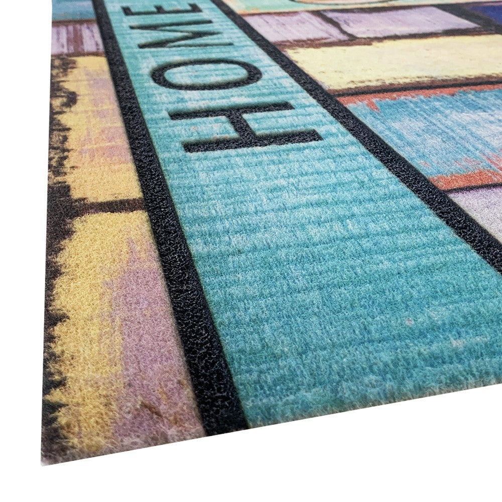 Zerbino Ingresso Moderno Effetto 3D Fondo Pvc Antiscivolo Assorbente Tappeto Porta Entrata Dis_C