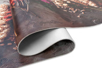 Tappeto Cucina Gomma Pvc 51x40 cm Antimacchia Passatoia Antiscivolo Antisfilo Lavabile Dis_A