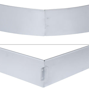 Bordura per giardino in acciaio zincato Barriera per aiuola 30m 16_0001688