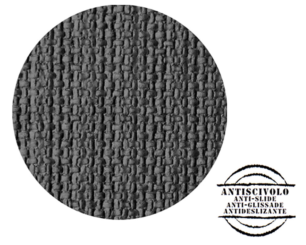 Tappeto Cucina Bordato Antiscivolo Assorbente Passatoia Colori Accesi Patchwork 50x115 Cm Grigio