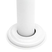 Cassetta postale Block 3 su gambe 3 ingressi in acciaio zincato bianco 16_0000027