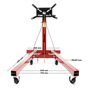 Piattaforma elevatrice supporto motore sollevamento-trasmissione 900 kg 16_0002742