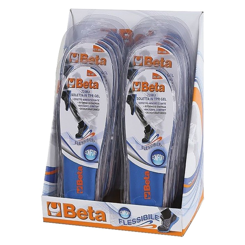 ESPOSITORE SOLETTE E CALZATURE MIS.36/40(2CP)=41/46(8CP)