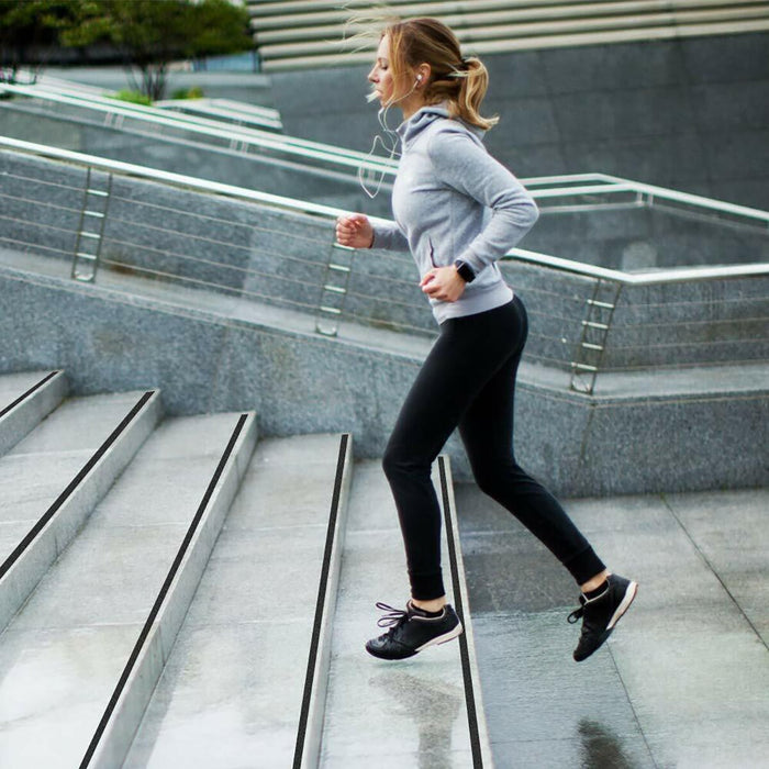 NASTRO ANTISCIVOLO ADESIVO 5MT 2.5MMM NERO SCALE PAVIMENTI SUPERFICI SCIVOLOSE