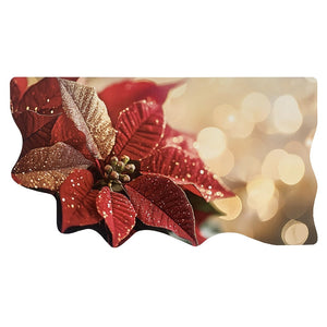 Tappeto Cucina Natale Gomma Pvc 50x90 Cm Moderno Antimacchia Antiscivolo Addobbi Natalizi (E)