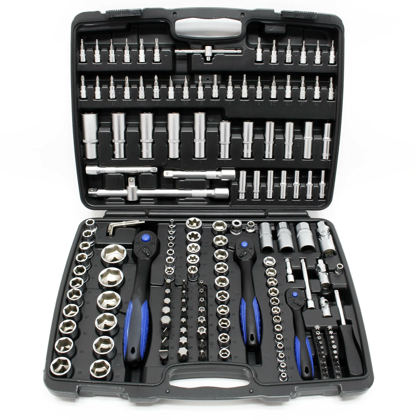 Set di chiavi a bussola da 172 pezzi Set di attrezzi Adattatore per presa a cricchetto reversibile 16_0002279