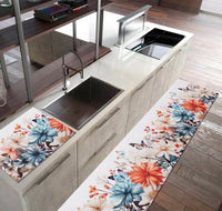 Tappeto Cucina Gomma Pvc 51x340 cm Antimacchia Passatoia Antiscivolo Antisfilo Lavabile Dis_M