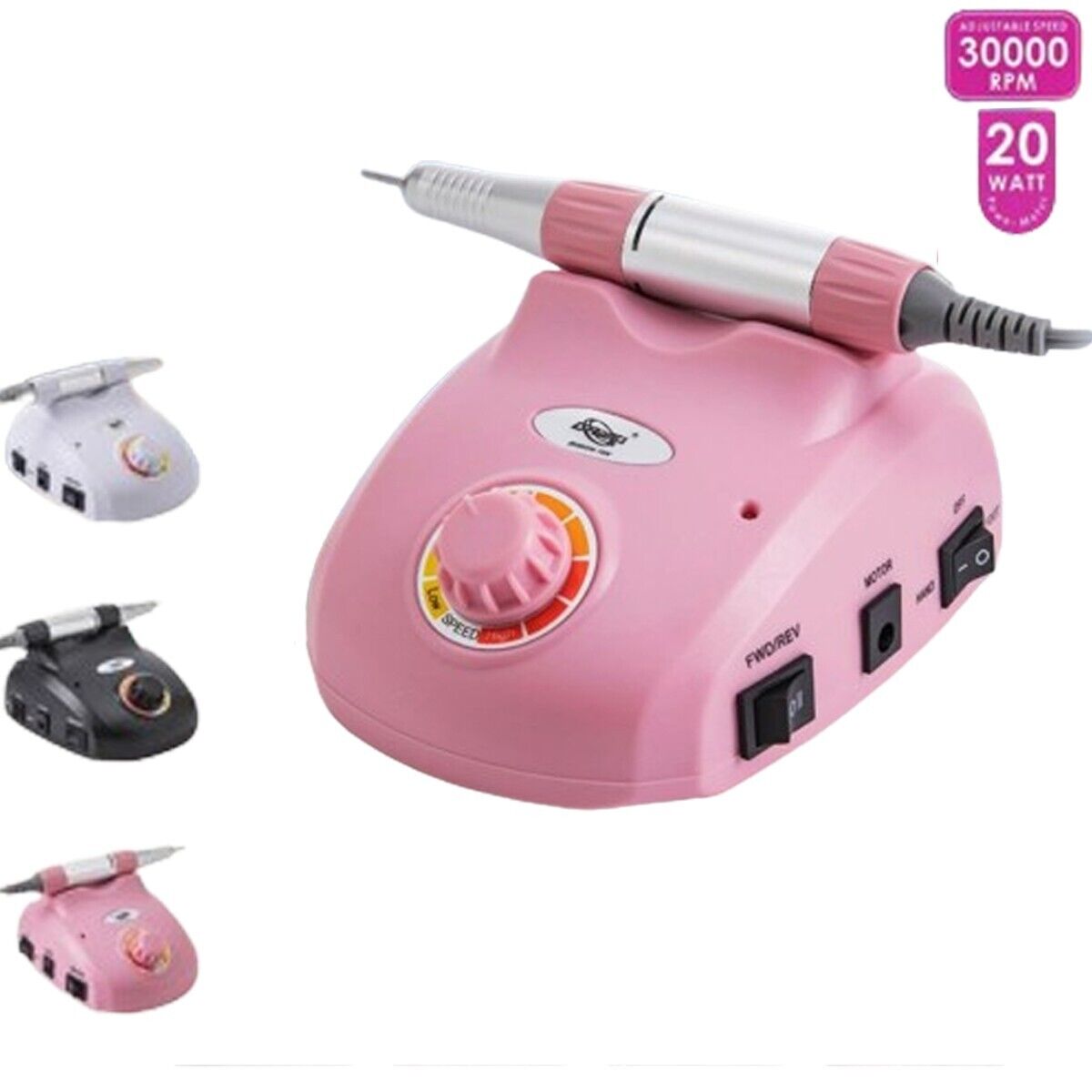 FRESA RICOSTRUZIONE NAIL ART 30000 GIRI MANI E PIEDI 20W MANICURE 214770