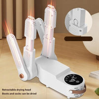 ASCIUGATORE ESSICCATORE SCARPE PIEGHEVOLE UV DEODORANTE DISPLAY STIVALI SPORT