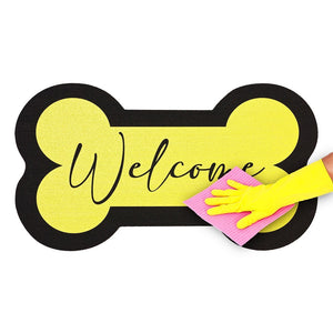 Zerbino Gomma Sostenibile 40X70 Sottociotola Animali Antiscivolo Interno Esterno Ingresso Dis.SH