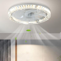 LAMPADA VENTILATORE PLAFONIERA LED SOFFITTO E27 DIMMERABILE CON TELECOMANDO 48W