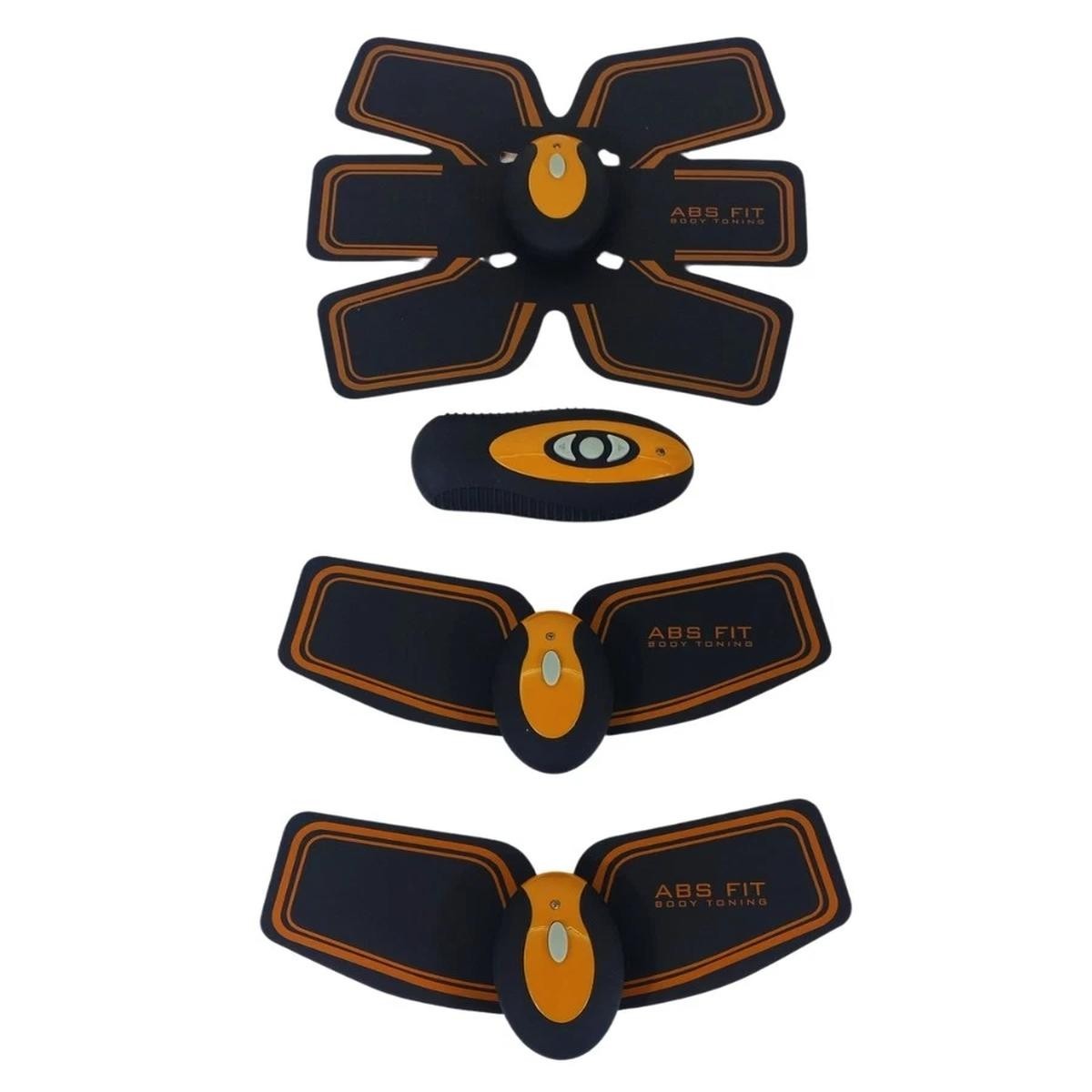 ELETTROSTIMOLATORE PER MUSCOLI ADDOMINALI BRACCIA GAMBE 3 X EMS MOBILE GYM BODY