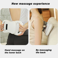 PISTOLA MASSAGGIO PERCUSSIONE A 4 TESTE SCHIENA GAMBE COLLO ALLEVIA IL DOLORE