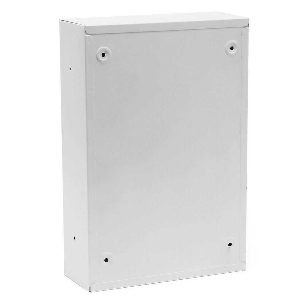 Cassetta postale a muro con serratura a combinazione dal design moderno in acciaio zincato bianco 16_0000066