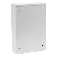 Cassetta postale a muro con serratura a combinazione dal design moderno in acciaio zincato bianco 16_0000066