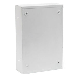 Cassetta postale a muro con serratura a combinazione dal design moderno in acciaio zincato bianco 16_0000066