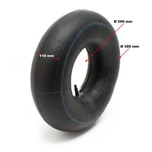 Lotto 2 camere d'aria autoportanti 16x6.50-8 trattorino pneumatico a valvole diritte 16_0001245