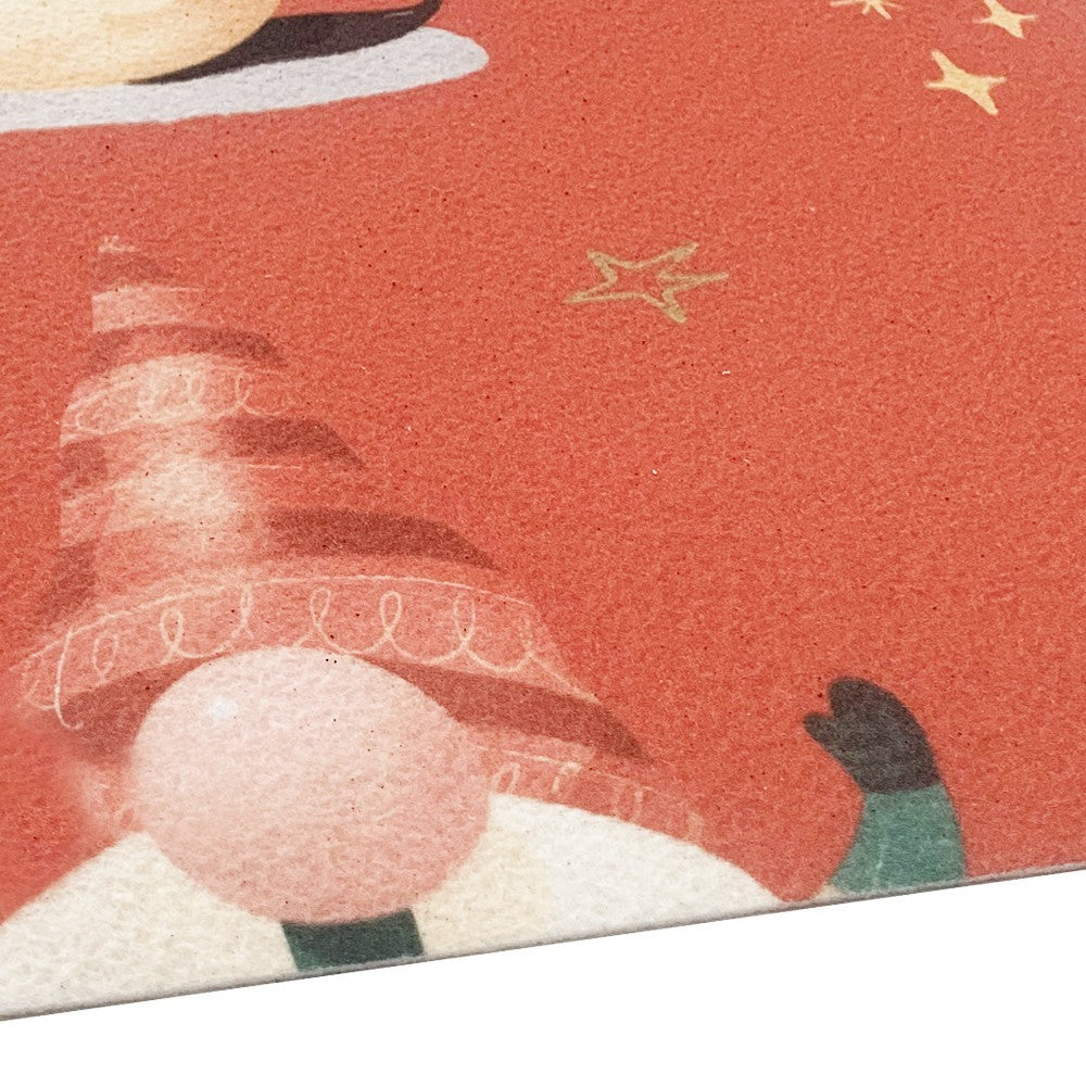 Passatoia Natalizia Tappeto Corsia Ingresso Natale Marciapiede Interno Esterno 100x200 Cm (A)