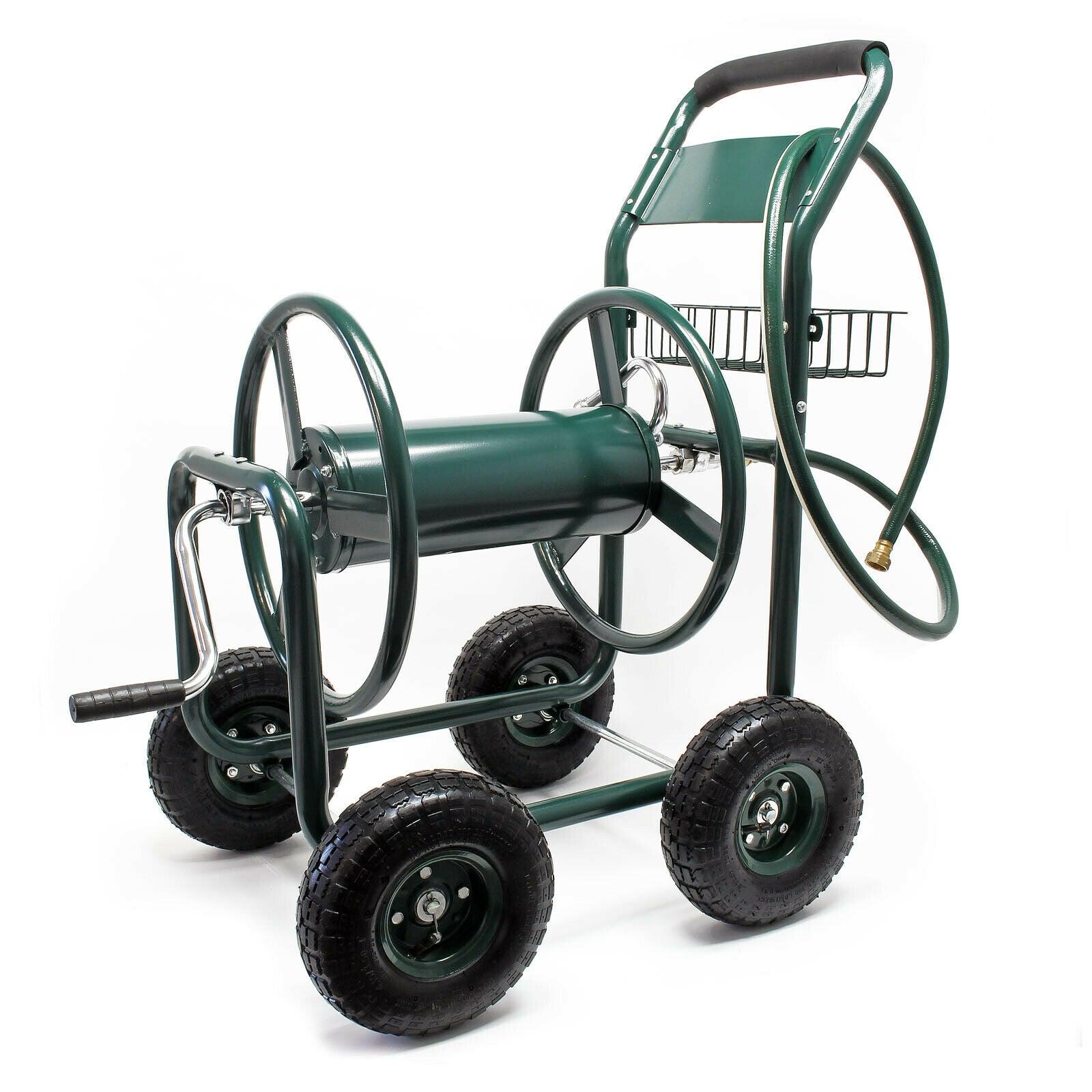 Carrello avvolgitubo per irrigazione giardino con tubo carrellato 16_0002542