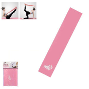 BANDA RESISTENZA FASCIA ELASTICA 15X200CM YOGA FITNESS ESERCIZI PALESTRA 06785