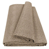 Telo Arredo Cotone Maculato Multiuso Copridivano Copritutto Coperta Picnic Marrone - 170X280 Cm