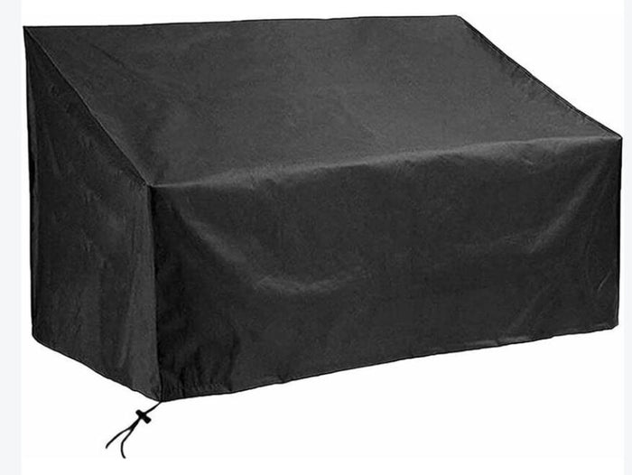 Copertura Protettiva Da Esterno 163X68X60/90 Cm Per Panca Resistente all'Acqua e Raggi UV colore nero C2438106