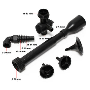 Filtro per fontana 1000 litri all'ora di Fontana 20 Watt e 9 Watt UVC 3 in 1 16_0002681