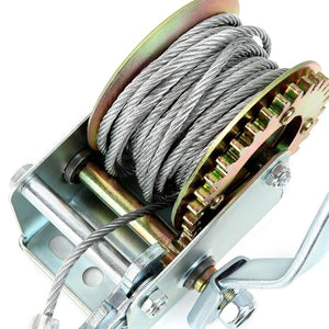 PARANCO MONTACARICHI VERRICELLO GANCIO MANUALE ARGANO 1200 LBS CAVO ACCIAIO