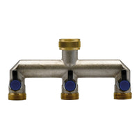 DERIVAZIONE A TRE VIE MOD. 3X4'3X4'3X4'3X4''