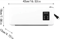 Termoventilatore d'aria CALDA e FREDDA da Parete BAGNO con Telecomando ELETTRICO