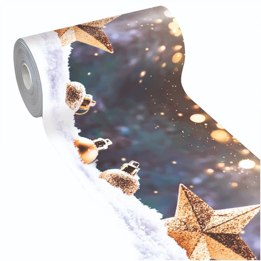 Tappeto Cucina Natale Pvc 51x120 cm Antimacchia Passatoia Antiscivolo Antisfilo Lavabile Dis_ND