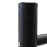 Blocco 5 cassette postali su gambe 5 ingressi in acciaio zincato nero 16_0000041